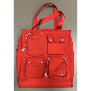 LEGO Collection x Target Weekender Tote Utility Pocket Bag Red With Zipper